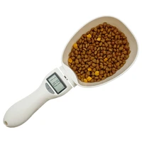 pet food scale electronic measuring tool the new dog cat feeding bowl measuring spoon cup kitchen scale spoons with led display