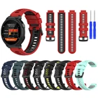 Ремешок силиконовый для наручных часов Garmin Forerunner 220 230 235 630 620 735XTmethod S20 S5 S6, спортивный браслет