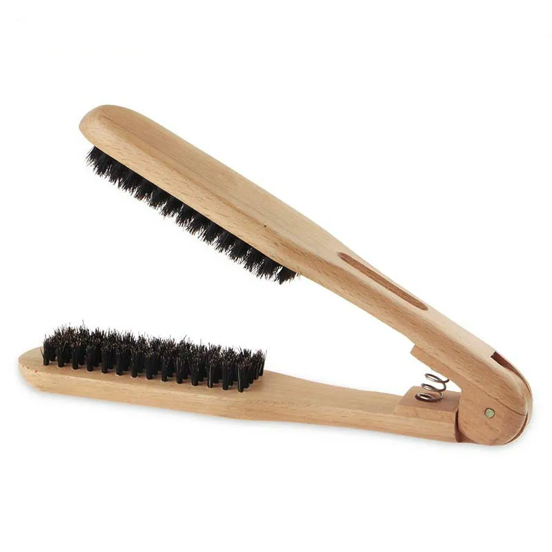 

Comb Comb Women Hair Brush V Type Design Comb Folding Style Fashion Hair Modeling Brush Salon Hairdresser Styling
