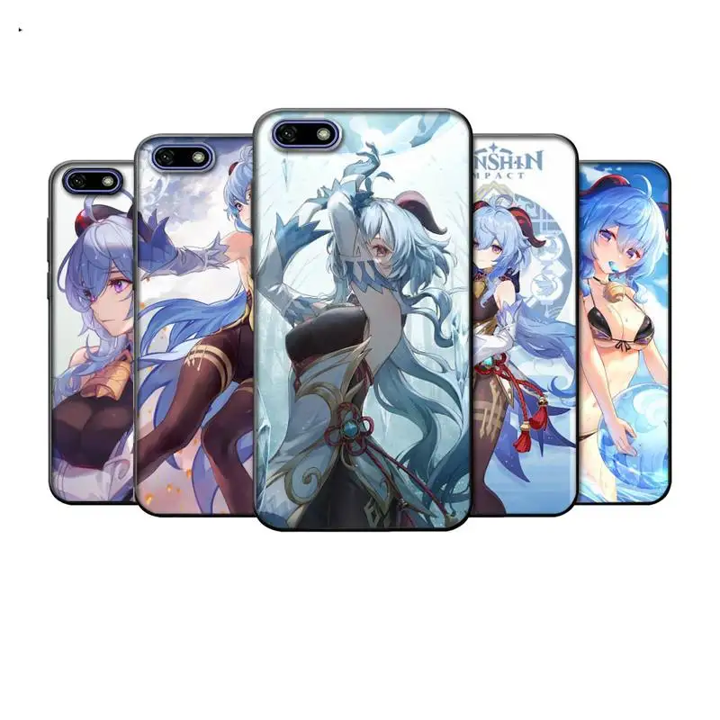 

ganyu genshin impact aesthetic art Phone Case For Xiaomi Mi5 Mi6 Mi8 Mi9 Mi10 F1 X Se Lite Pro Note Mix 2 3 10 Cover