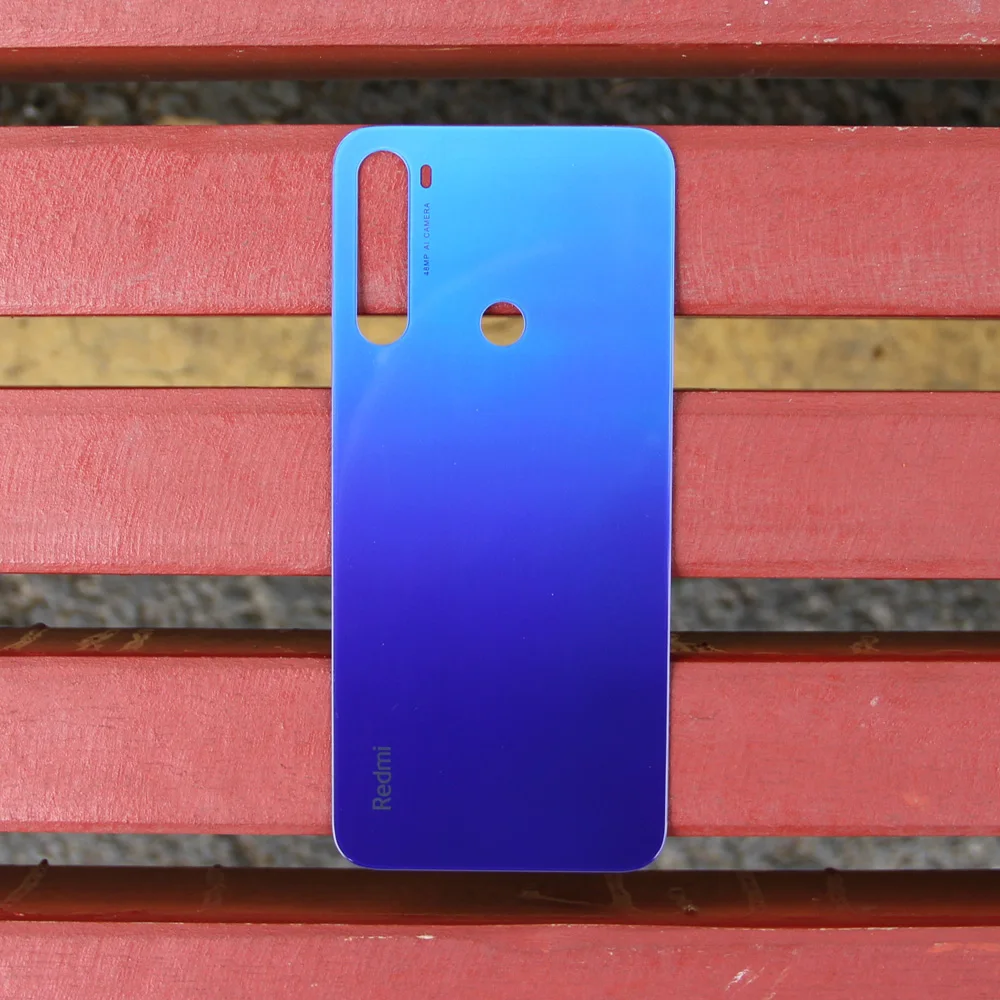 Xiao Mi Xiaomi Оригинальный чехол со стеклянной батареей для Redmi Note 8 T Note8T Задняя крышка