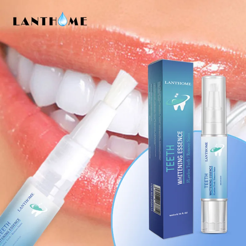 

Teeth Whitening Pen Cleaning Serum Plaque Stains Remover Teeth Bleachment Dental Whitener Oral Hygiene Care Teeth Whitener 4ml