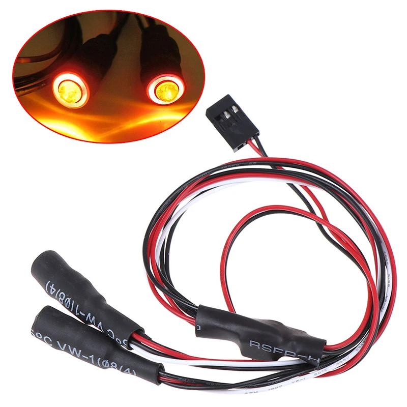 2 светодиодный ные Автомобильные фары на радиоуправлении s 4 в-6 светильник