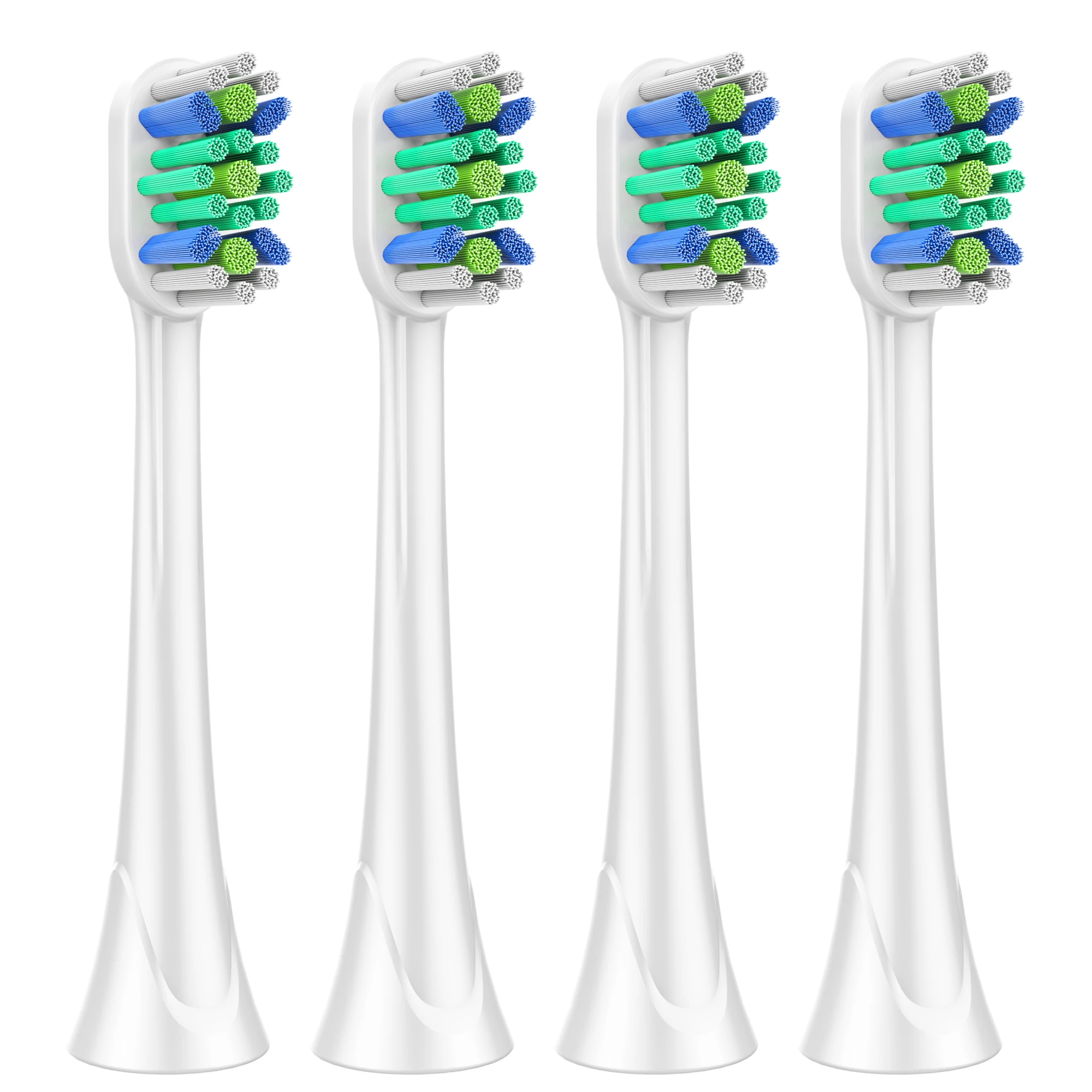 4 шт./лот головки зубных щеток для PHILIPS Sonicare FlexCare Алмазная Чистка HX6064 HX6930 HX9340 HX6950