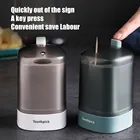 Автоматическая выдвижная коробка для зубочисток, портативный выдвижной держатель для зубочисток, контейнер для ресторана, кухни, дозатор для зубочисток, Новинка #30