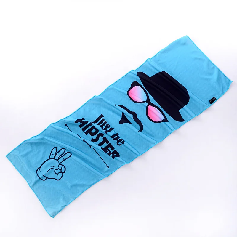 1 шт. принт с героями мультфильмов спортивный Полотенца бега впитывает пот и