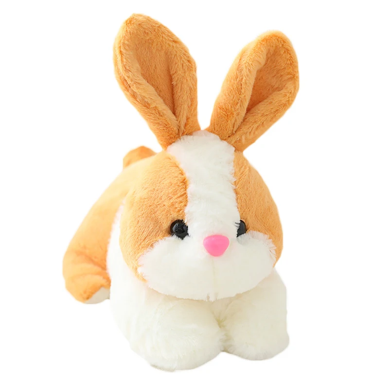 1pc 22/28cm Simulation Kawaii Rabbit Stuffed Plush Toys Cute Animals For Kids Children Birthday&amp Christmas Gift Doll | Игрушки и