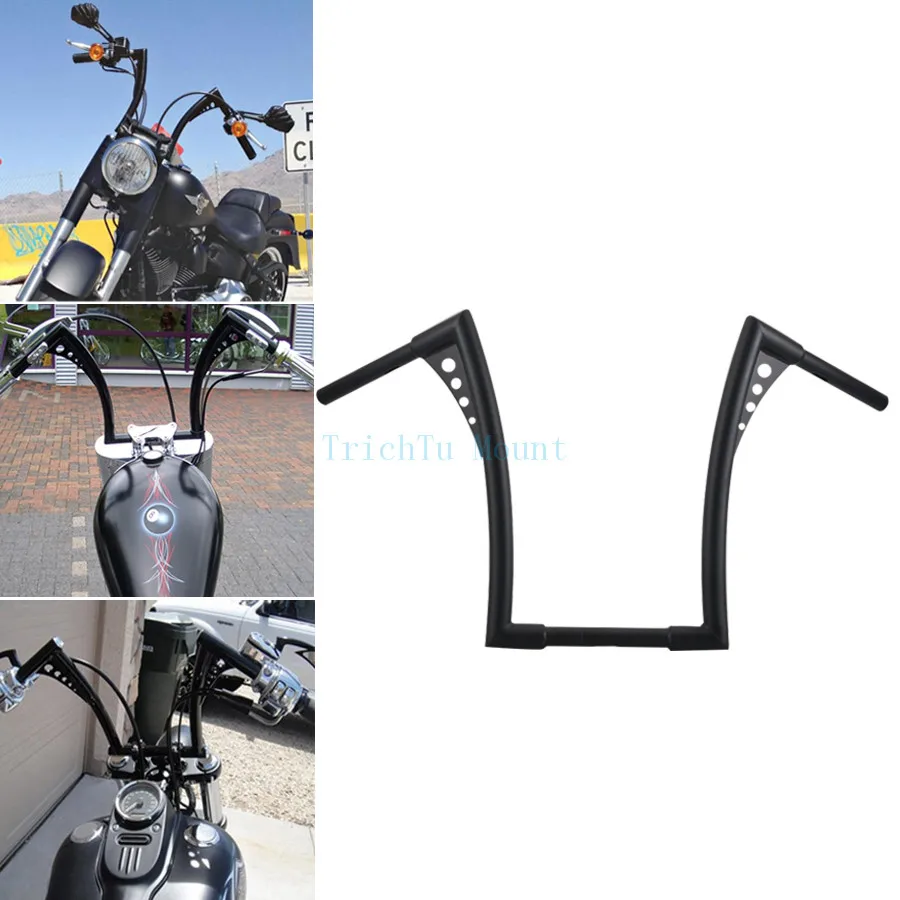 Мотоциклетный руль 25 мм 1 дюйм ретро-ручка Z Bar Ape вешалка для Harley Sportster 1200 883 Touring