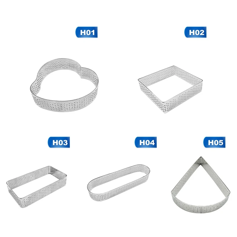 

Stainless Steel Baking Tool Ring Cake Mold Accessories Cake Decorating Tool Stainless Steel Baking Mould Pastry Dessert