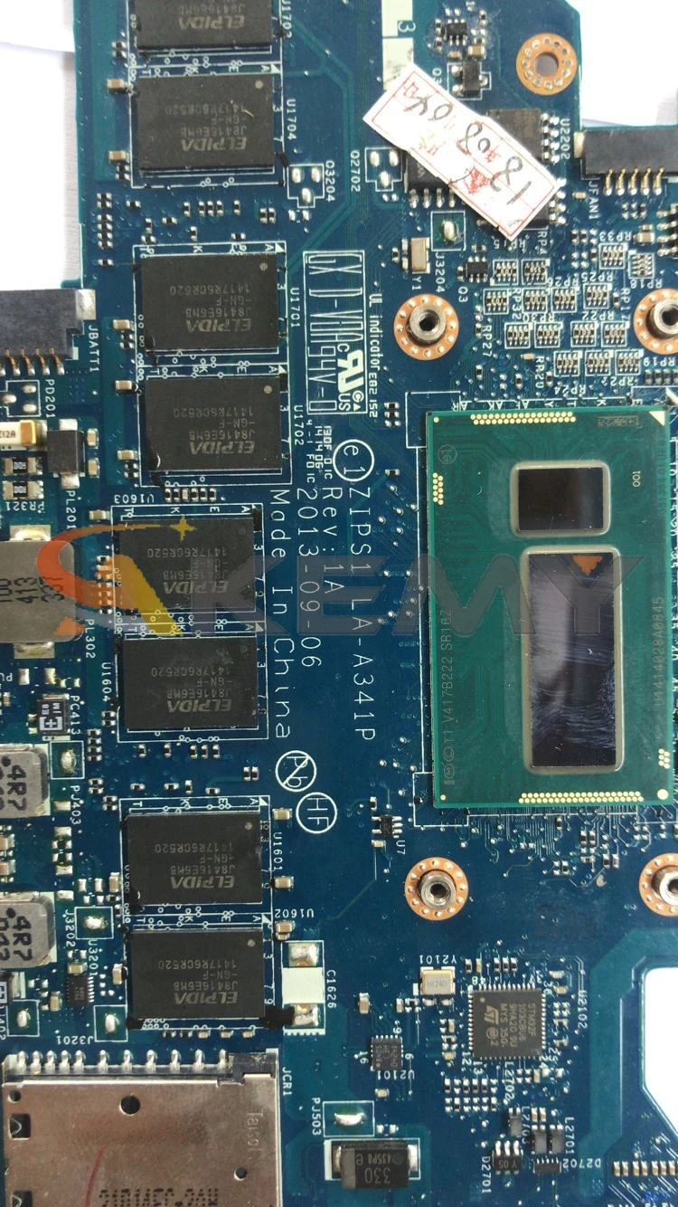 akemy zips1 la a341p motherboard for lenovo thinkpad yoga s1 laptop motherboard cpu i5 4200u 4g ram work free global shipping