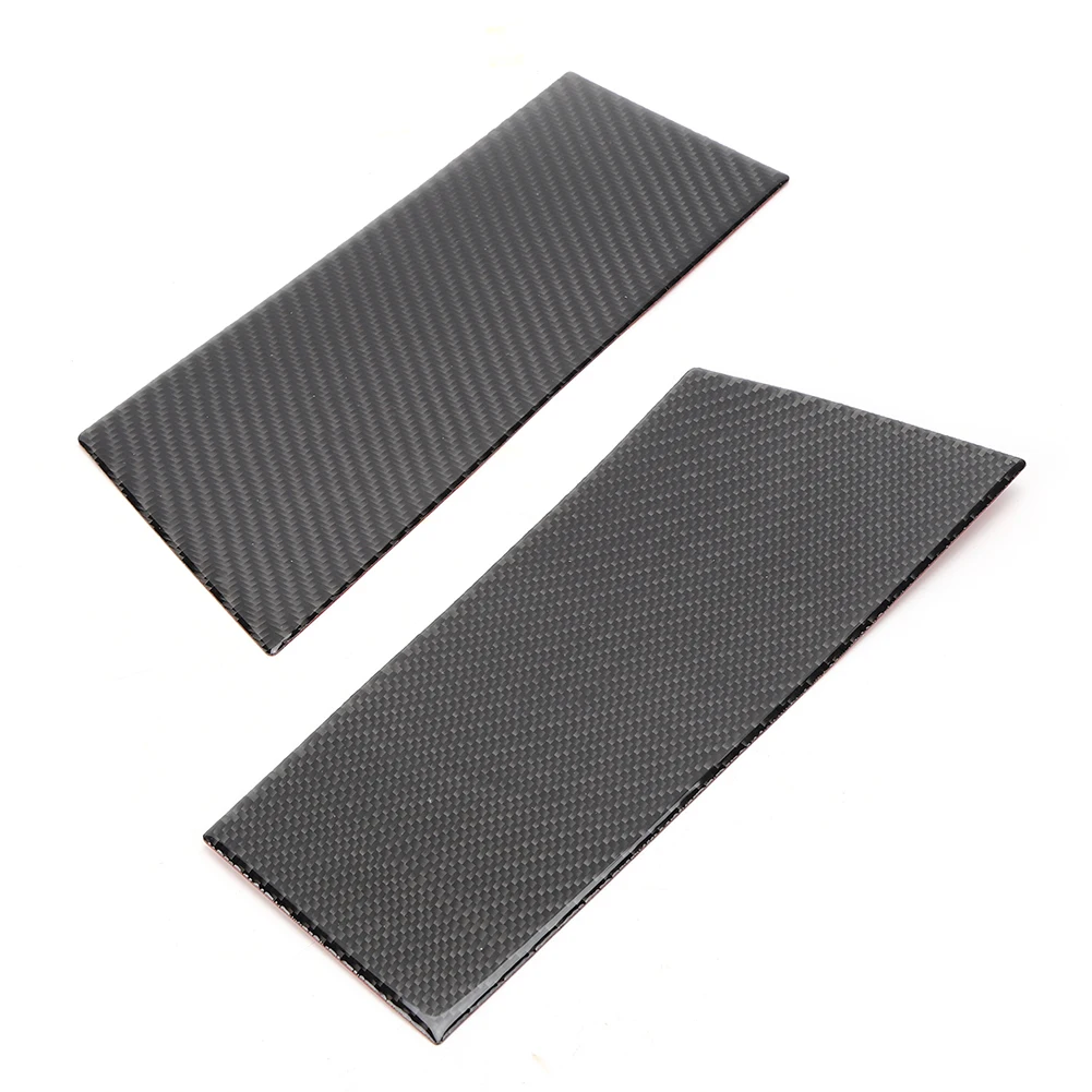 

2pcs B Pillar Trim Carbon Fiber Exterior Cover Decor Fit for Nissan 350Z COUPE 2003‑2009