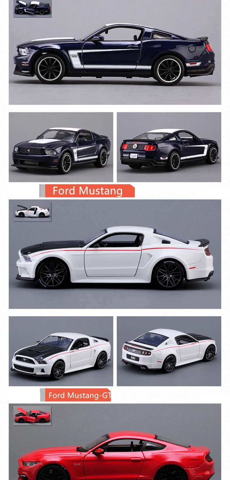 Maisto 1:24 Ford Mustang GT Roadster имитация сплава Модель автомобиля Моделирование Украшение автомобиля коллекция Подарочная игрушка