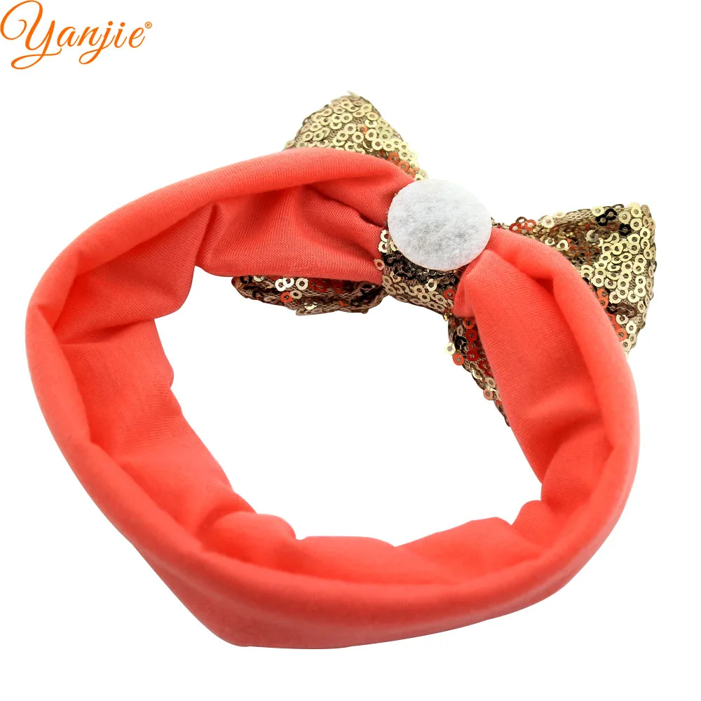 Набор из хлопковой повязки для мамы и детей мягкие эластичные бантики волос с