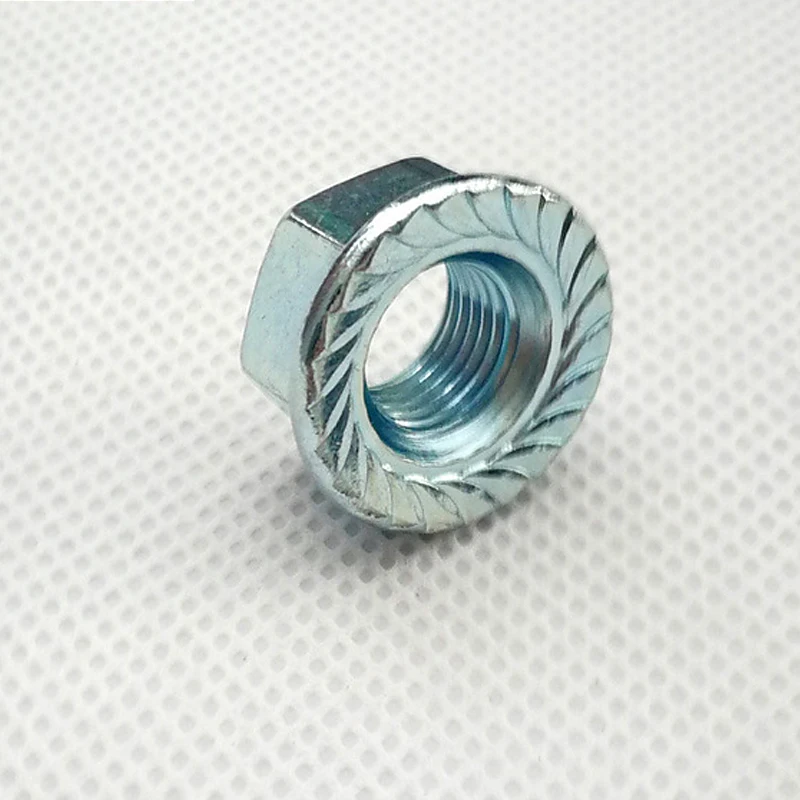 

2 шт./лот Шестигранная Стопорная гайка Шестигранная Фланцевая гайка шестигранные гайки с фланцевым зажимом Стопорная гайка Аксессуары для ...