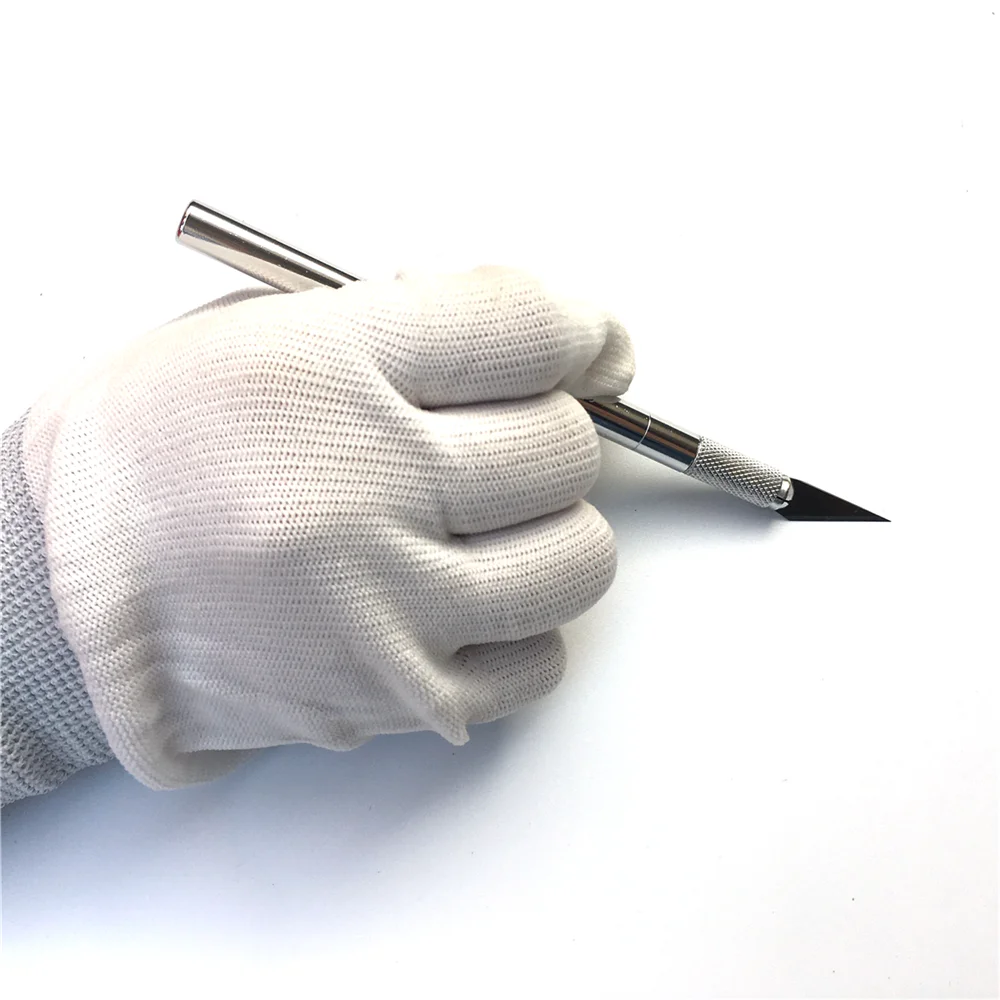 Ручка сделай сам нож для резьбы + 5 шт. дополнительных лезвий виниловый