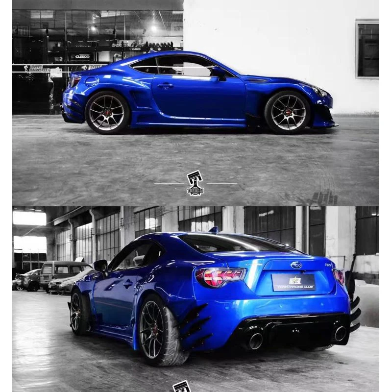 13 20 FT86 GT86 FRS BRZ RB ROCKET BUNNY VER.3 STYLE задний бампер CANARD Неокрашенный FRP Стекловолоконный