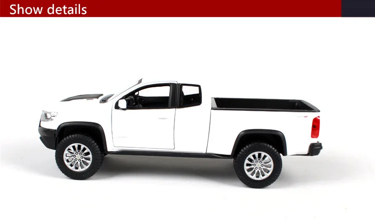 Maisto 1:24 Chevrolet Colorado Pickup модель автомобиля Моделирование Украшение автомобиля коллекция Подарочная игрушка