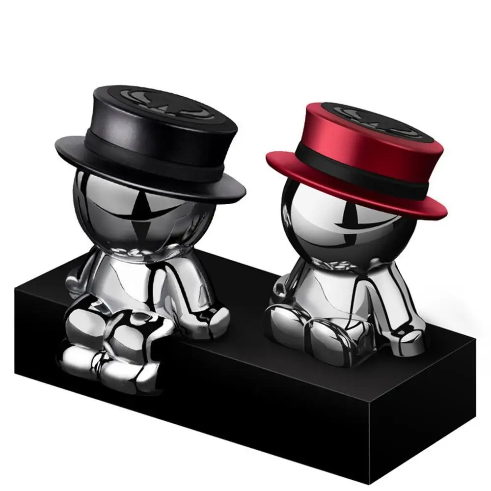 

Cartoon Car Magnetic Phone Holder Straw Hat Villain Car Magnet Mobile Phone Holder Phone Mount Cute Phone Stand