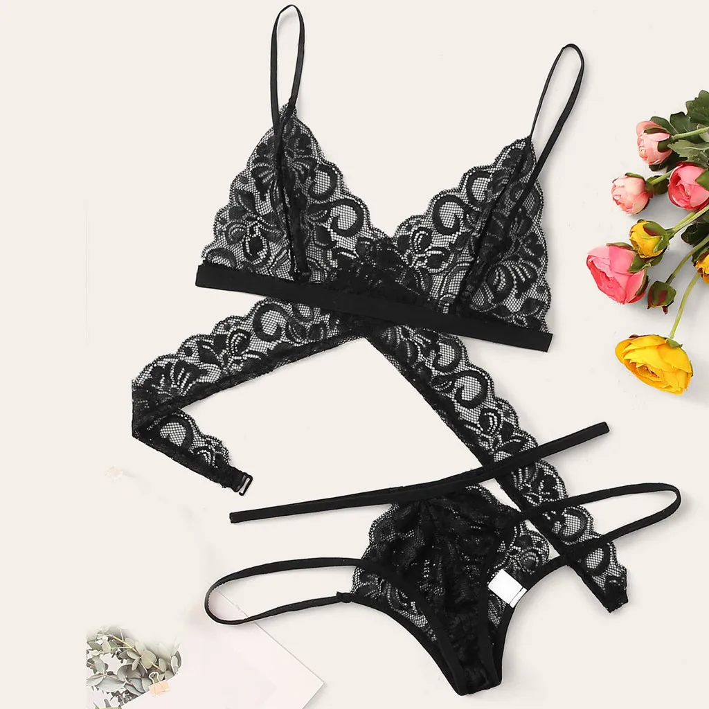 Вы уверены что не приедете в новый сексуальный женский кружевной бюстгальтер с v