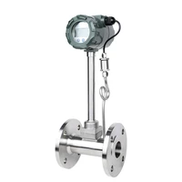 battery powered connection coal gas swirl flow meter