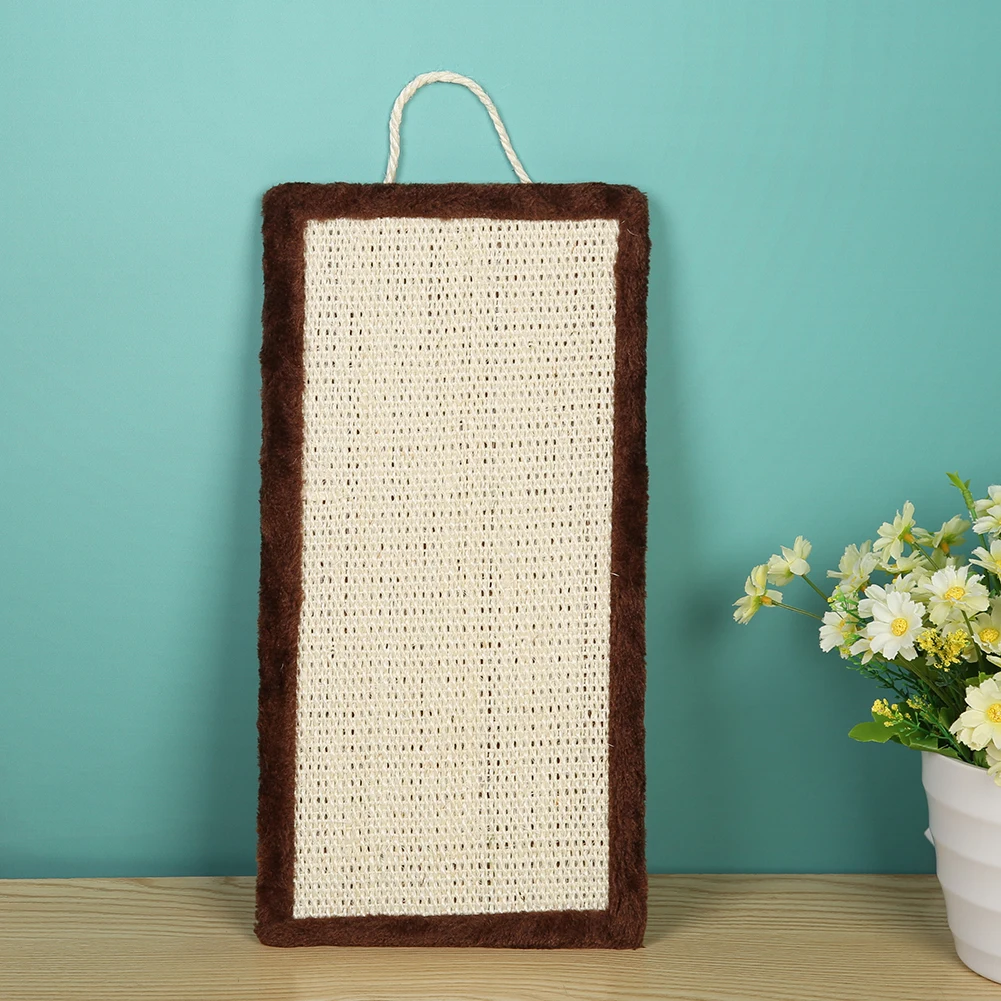 Коврик Sisal в форме рыбы для защиты от царапин игрушка кошек котят мебели