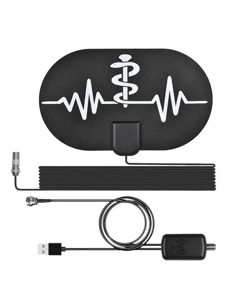 tmddotda Indoor 2000 Miles Digital Antena TV Aerial Amplified HDTV Antenna 4K DVB-T2  Local Channel Broadcast