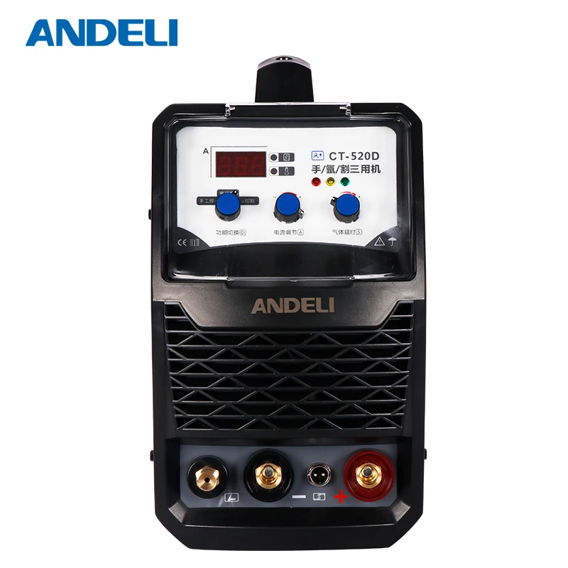 ANDELI CT 520D интеллигентая (ый) многофункциональное 3 в 1 сварочный аппарат с IR CUT/MMA