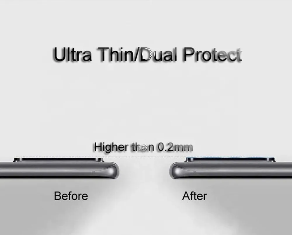 Защитная пленка на объектив с полным покрытием для Samsung S10 S20 S9 S8 Plus Гидрогелевая A51