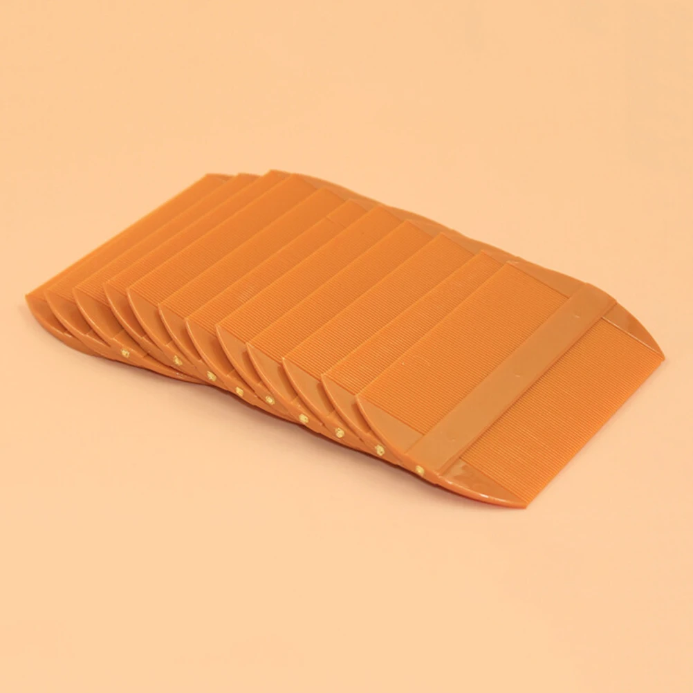 Оптовая продажа 2 шт./лот Пластиковые Двухсторонние Изящные зубные расчески для