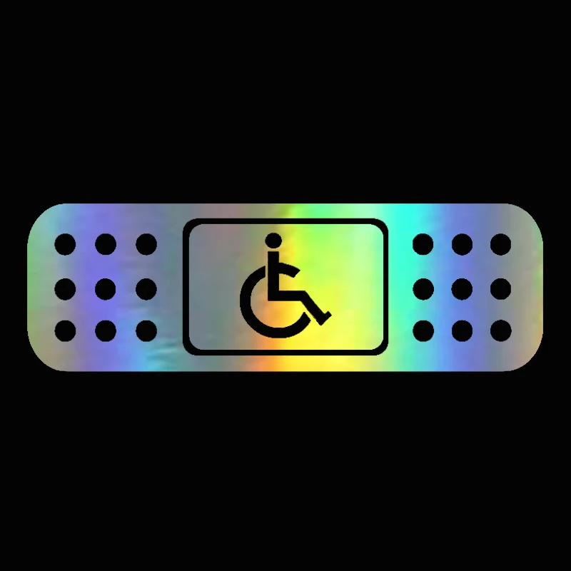 Fun гандикап инвалидная коляска JDM наклейки на автомобиль виниловая пленка для