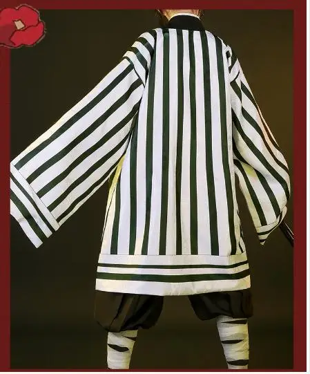 Obanai coat only Аниме! Убийца демона: Kimetsu no Yaiba Iguro Obanai Kochou Shinobu кимоно косплей костюм на Хэллоуин H - Цвет: Obanai coat only