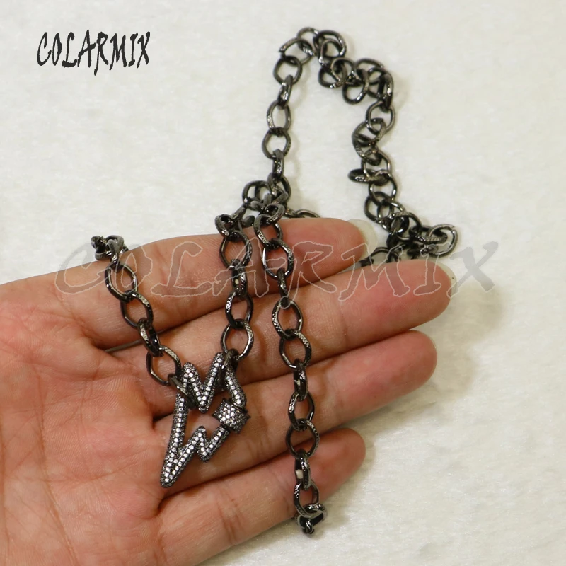 2 шт ожерелье циркониевое с круглой пряжкой подвеской высокое качество оптовая