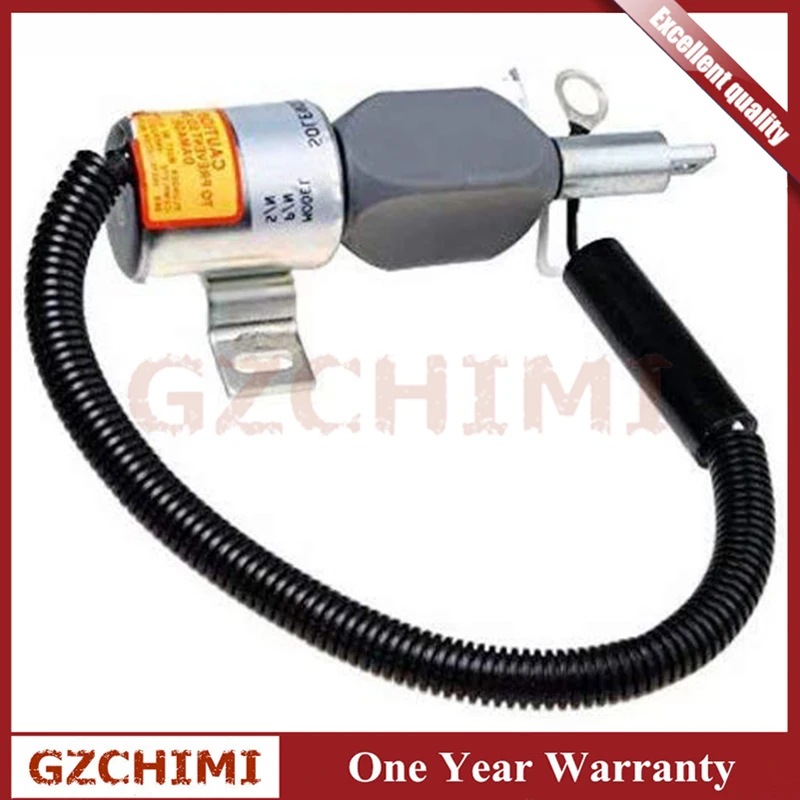 1700-4061 соленоид топливного останова для гусеничного погрузчика Mustang MTL20 Gehl CTL70 Isuzu