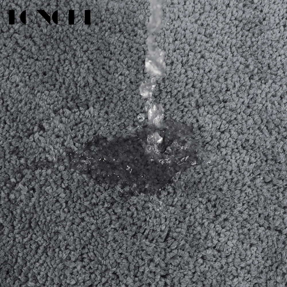 Коврик для ванной комнаты TONGDI коврики сиденья унитаза мягкий Впитывающий душа из