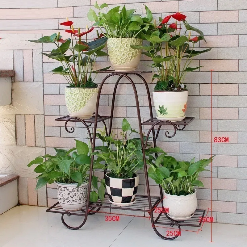 

Outdoor Decor Support Plante Exterieur Mensola Porta Piante Rack Decoration Planten Rek Stand Balcony Flower Balcon Plant Shelf