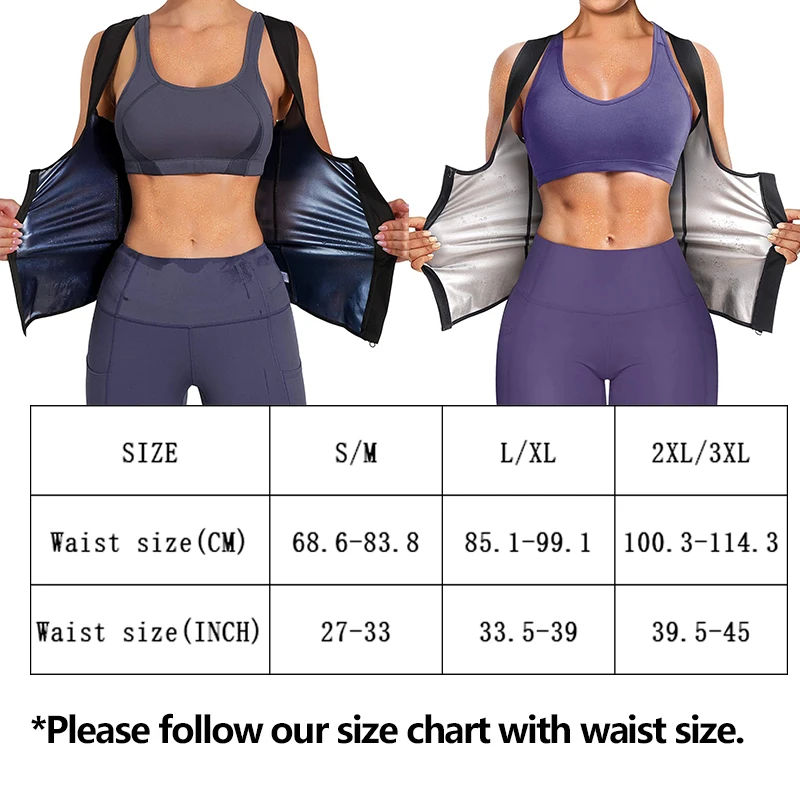 skims shapewear Women Sauna Shaper Vest Thermo Sweat Shapewear Tank Top Slimming Vest Waist Trainer Corset Gym Fitness Hot Workout Zipper Shirt maidenform shapewear