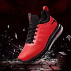 Кроссовки ONEMIX мужские спортивные, высокие кеды для бега и атлетики, повседневная обувь для прогулок на открытом воздухе, красные