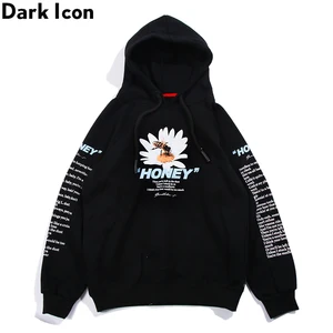 Мужская и Женская флисовая толстовка Dark Icon Daisy, толстовки в стиле хип-хоп с принтом, уличная одежда на зиму, 2019