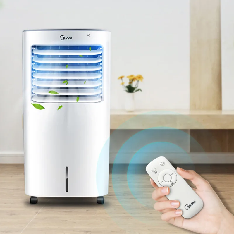 Маленький кондиционер с вентилятором бытовой мини для холодного воздуха