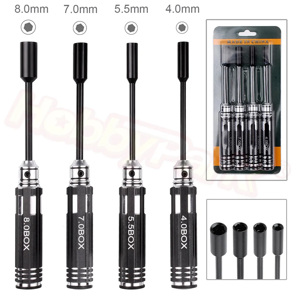 Hex screw driver set 4in1