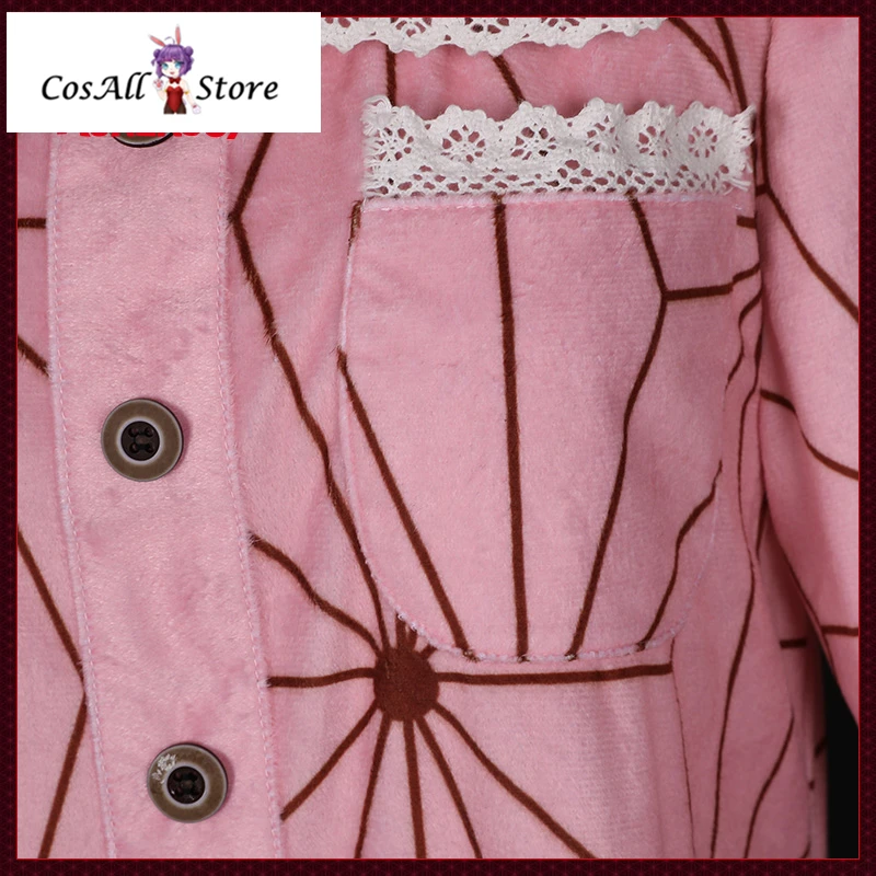 

Demon Slayer Kamado Nezuko Pajamas sleewear Cosplay Costume dress female