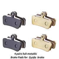 mtb 4 piston disc brake pads full metallic semi metallic brake hydraulic brake pads for guide g2 rsc t re ult xo trail e9 e7