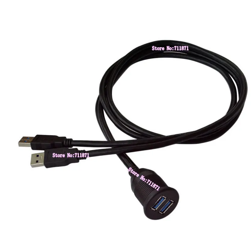 Мотоцикл автомобиль корабль мужской женский 2 Usb3.0 удлинитель линия