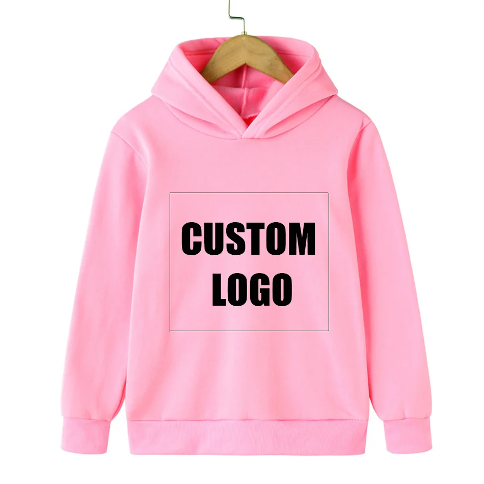 

Модные детские толстовки на весну и осень, повседневные свитшоты с капюшоном для девочек и мальчиков, детский однотонный пуловер, топы