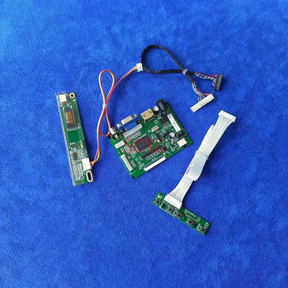 

Display 1024*768 DIY Kit LCD Controller Drive Board 1CCFL For N150X2/N150X3/N150X4/N150X6 HDMI-compatible AV VGA LVDS 30 Pin