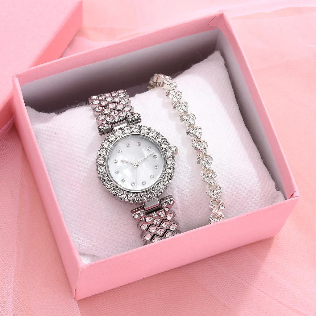 

Luxury Women Watches Crystal Full Diamond Steel Stainless Strap Ladies Wristwatch Quartz Woman Watch Relogio Mujer Dropshipping