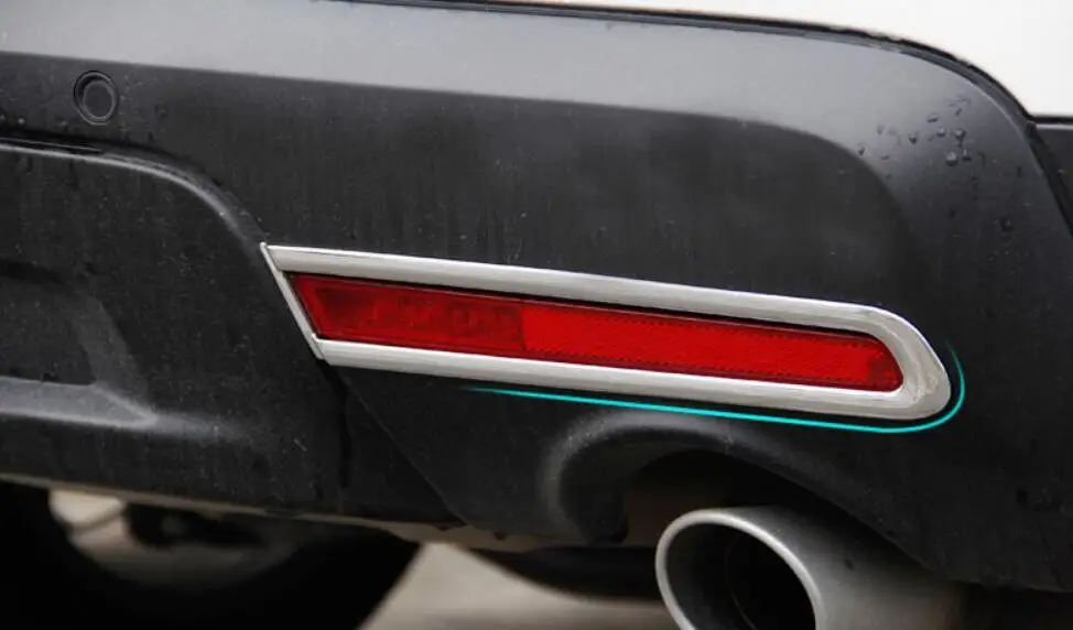 Хромированная задняя противотуманная фара рамка накладка 2 шт. для Ford Explorer 2011 2012