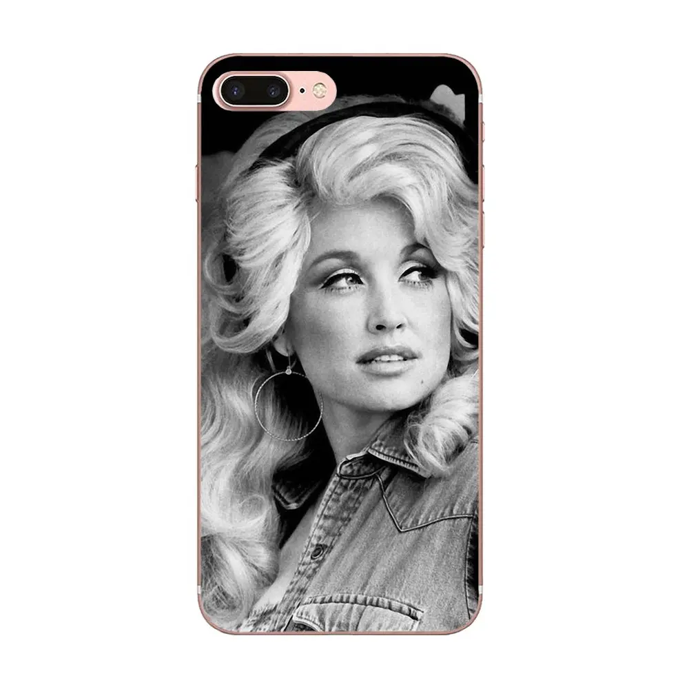 Для Xiaomi Note 3 4 mi 4C 4i 5 5S 5X6 6X A1 Max x 2 Мягкий ТПУ чехол для мобильного телефона Dolly Parton