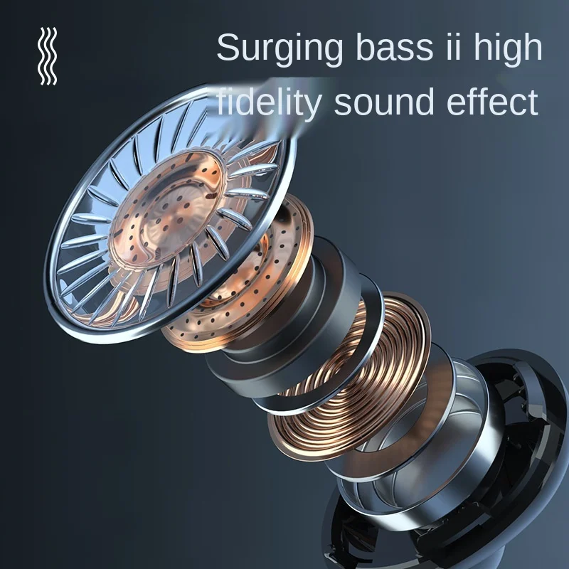 

Wireless Earphone Bluetooth 5.0 Earpiece Sport Earbuds Headset With Microphone Noise Cancelling Waterproof Headphone 9D Stereo