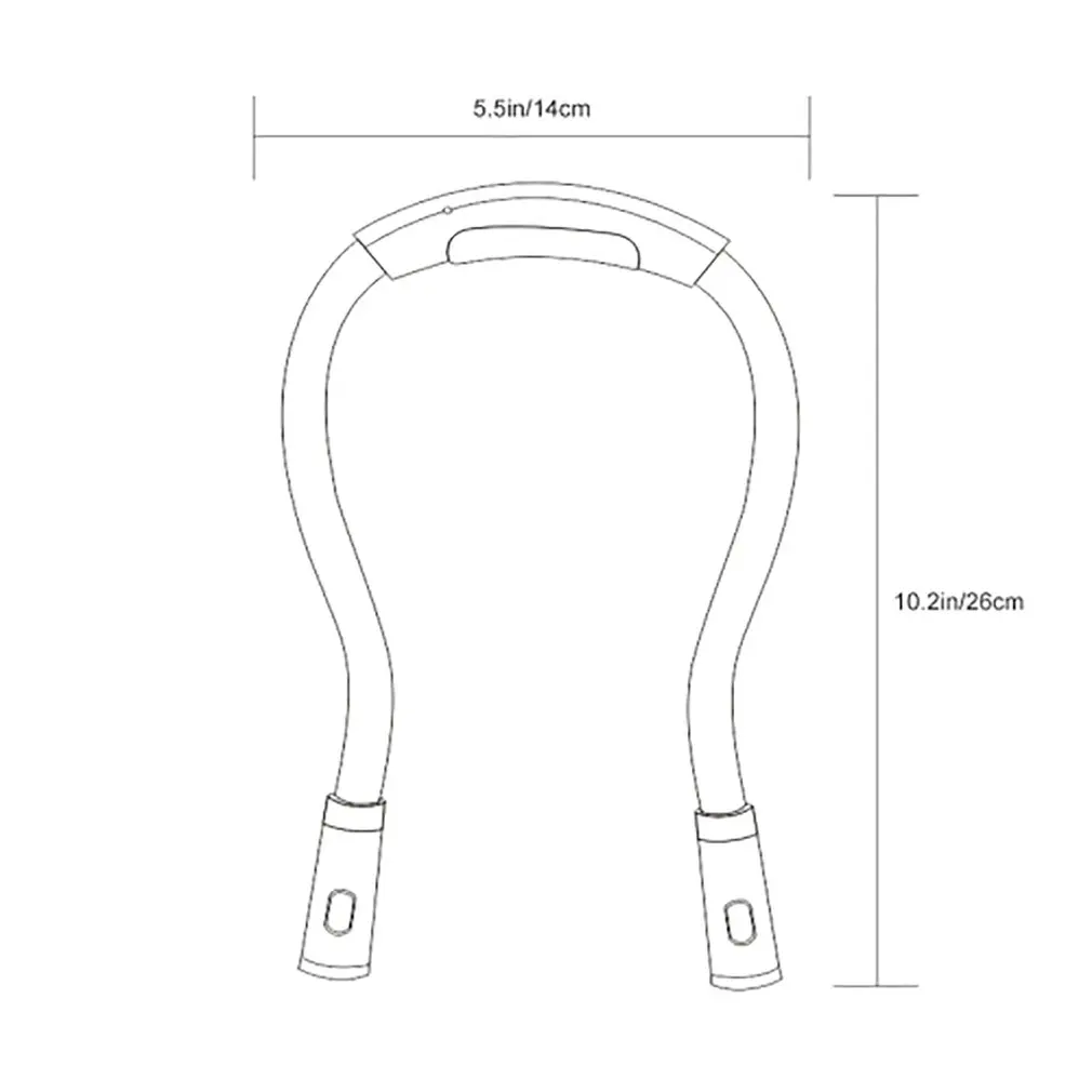 

Flexible Adjustable LED Light Neck Book Night Lamp for Study Reading